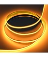 Ruban LED COB 10m 9W/m Jaune doré - 24V DC, IP20, 320 LED/m