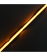 Ruban LED COB 10m 9W/m Jaune doré - 24V DC, IP20, 320 LED/m