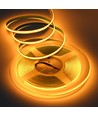 10m 9W/m Gylden gul COB-LED strip - 24V DC, IP20, 320 LED/m