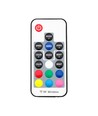 Mini RGB controller inkl. fjernkontroll - 12V (72W), 24V (144W)