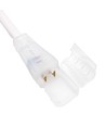 Prise pour bande LED 230V (Slim COB) - 2 mètres, Incl. bouchon d'extrémité, 230V