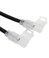 Raccord étanche 12 m pour ruban LED 230V (Slim COB) - Idéal pour portails et portillons, 230V