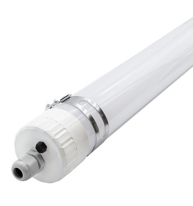 120cm 40W Dura66 LED armatur, gennemfortrådet - IP66, 137lm/W, IK10