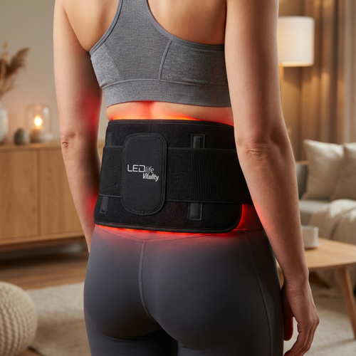 Ceinture de luminothérapie pour le cou, les lombaires, etc. - Infrarouge, 20W