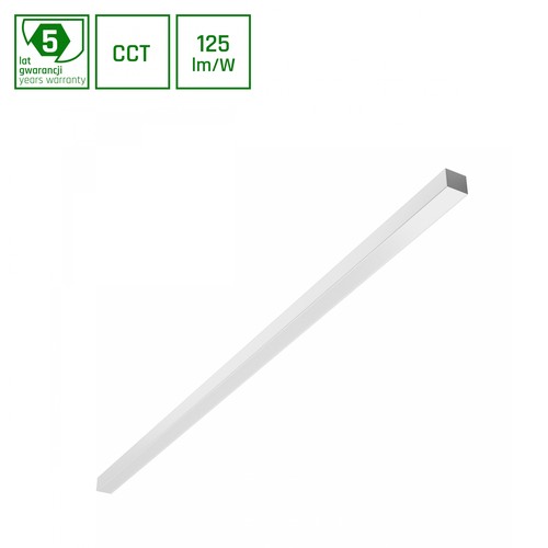 150cm 30/40/50W ALLDAY BASIC LED-taklampa - 3CCT, vit