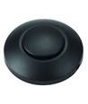 Gulvlysdemper til LED, 0-100W - Push-dimmer, bakkantdimmer, sort