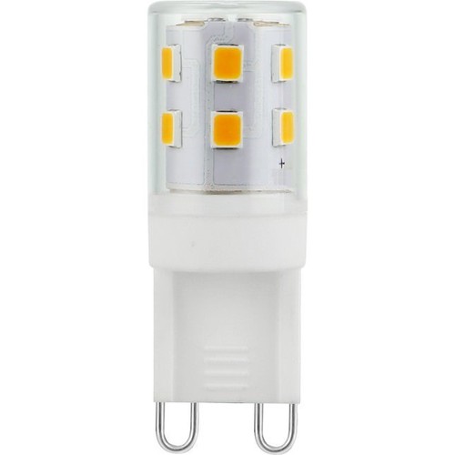 Ampoule LED G9 2,5W dimmable - 4,2cm, 200lm, verre clair, 2700K