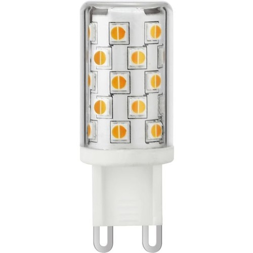 Ampoule LED G9 4W dimmable - DimToWarm, 2200-3000K, 360lm, 4,9cm, verre clair
