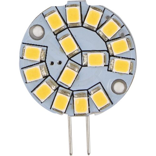 G4 1,8W LED Disc lamp, 12V - 220lm, 2700K, AC/DC