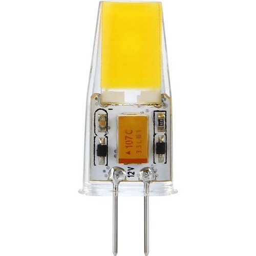Ampoule LED G4 2W dimmable, 12V - 260lm, COB, verre clair, 2700K