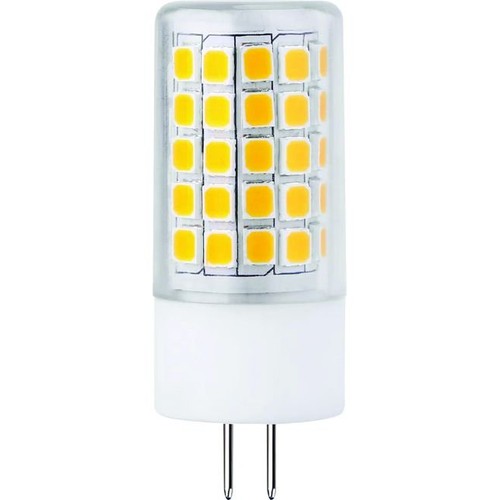 Ampoule LED GY6.35 4,6W dimmable, 12V - 400lm, 2700K, verre clair