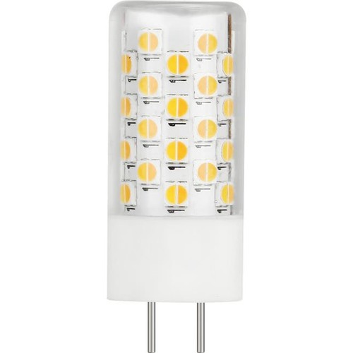 GY6.35 4,3W dimbar LED-pære, 12V - DimToWarm, 4,6cm, 380lm, klart glass
