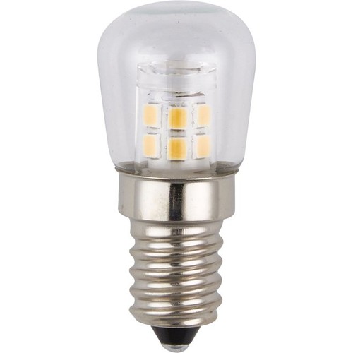 E14 2W LED koelkastlampje - 5,1cm, helder, 2700K