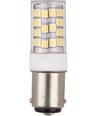 Ba15d 3,2W LED buis - 5,2cm, dimbaar, 390lm, helder glas