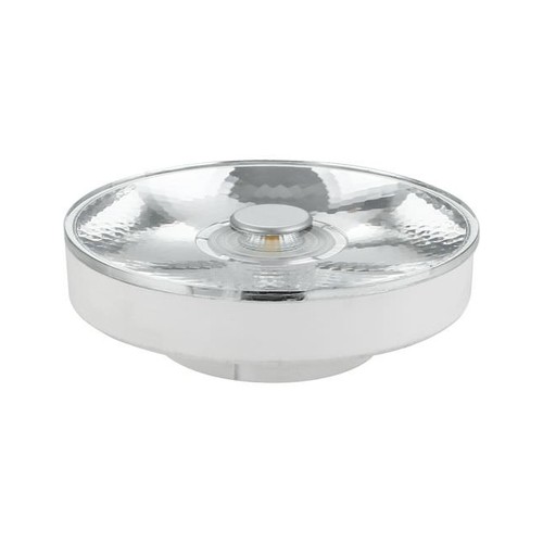 GX53 10W dimbare LED lamp - 820lm, 10°, 3000K, helder glas