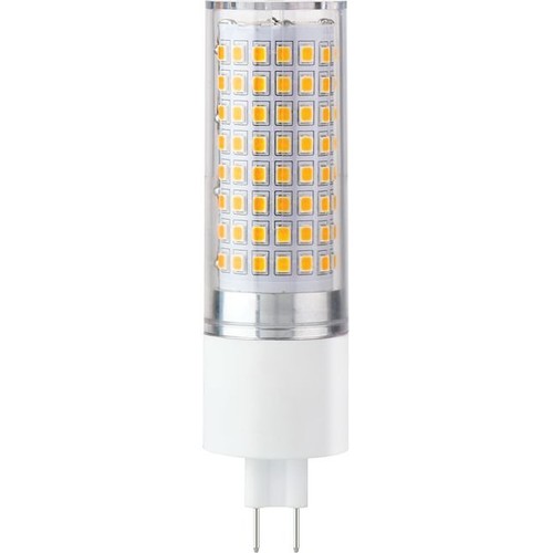 G8.5 11cm / 18W dimbar LED-lampa - 2000lm, 3000K, klart glas
