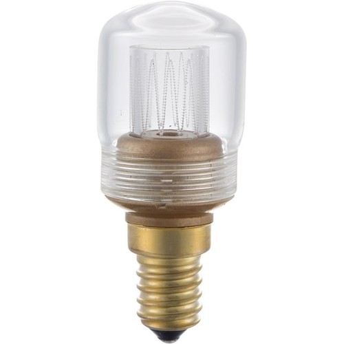 E14 2W dimbare LED vintage lamp - 7cm, 2000K, helder glas, buisvormig