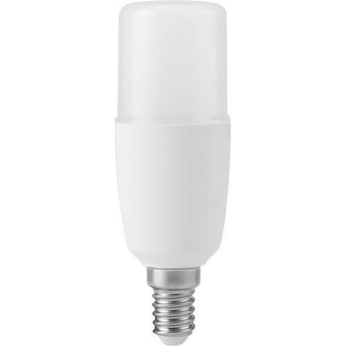 Ampoule LED tube E14 7W, 10,8cm, 95-265V - 810lm, verre opale