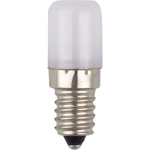 E14 1,8W LED buislamp - 5,2cm, 130lm, 2700K, opaal glas