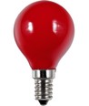 Ampoule LED E14 1W G45 - Rouge, Party Colour Premium