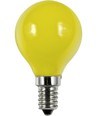 Ampoule LED E14 1W G45 - Jaune, Party Colour Premium