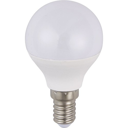 E14 3W LED kronepære, 12-60V - G45, 250lm, opalt glass