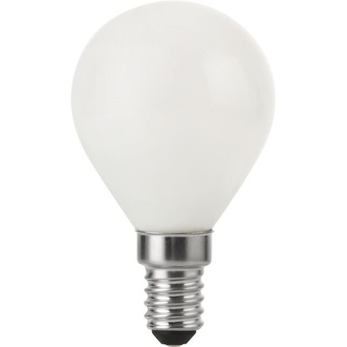 E14 4W DimToWarm LED kronepære - G45, opalt glass, dimbar, 2000-2700K