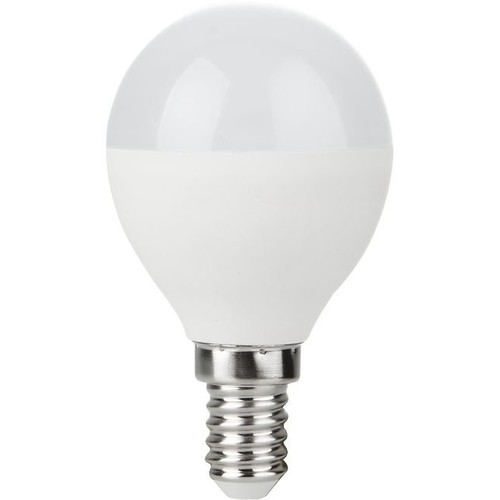 Ampoule LED E14 5W dimmable - G45, 470lm, verre opale