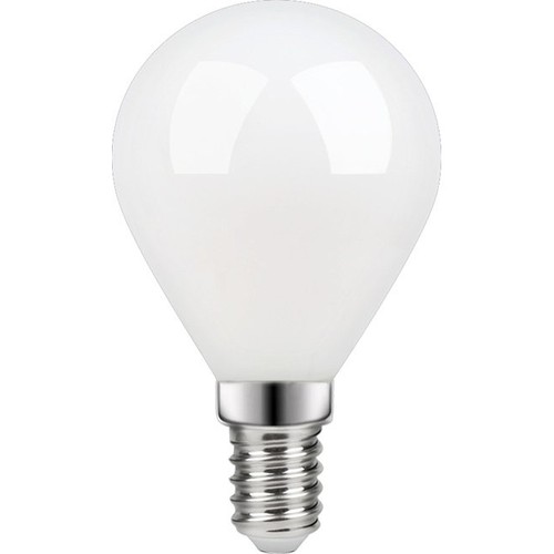 Ampoule LED E14 4W dimmable - G45, filament, verre dépoli, 470lm, 2700K