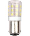 BA15d 3W LED-rörlampa - 4,5cm, 250lm, klart glas