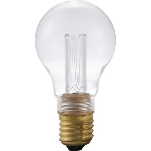 E27 2,5W dimbare vintage LED lamp - A60, 2000K, helder glas, 65lm