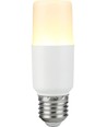 E27 5W LED Stick lamp, 95-265V - 10,8cm, 640lm, opaal glas, AC/DC