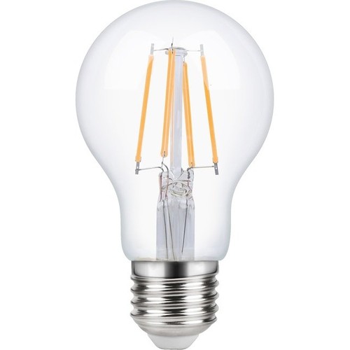 E27 4W dimbar LED-filamentlampa - A60, 2200K, klar, 380lm