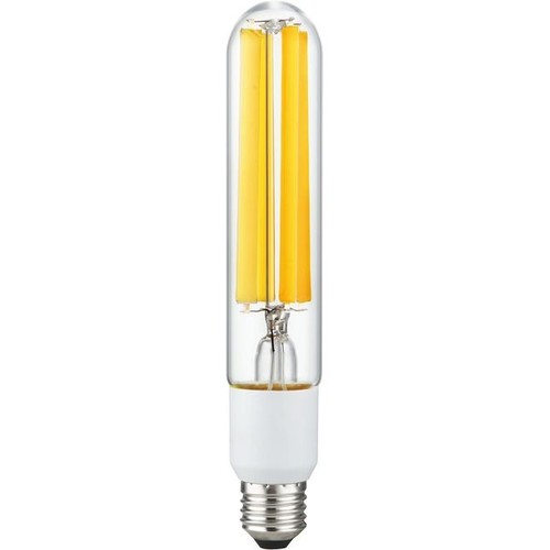 E27 36W HID Fila LED lamp - 23,8cm, 5400lm, helder glas, warm wit