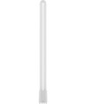 53cm / 20W T8 PLL 2G11 LED-lysrör - 2500lm, 4-pin, glas, opalglas
