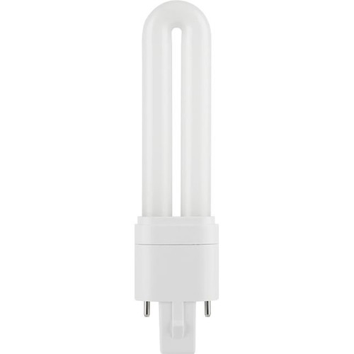Ampoule LED G23 3W G23-SMART3 - 13,4 cm, compatible ballast, 6500K, verre opale