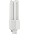 14cm / 10W GX24q-4 LED lamp - 1350lm, opaal glas, 3000K