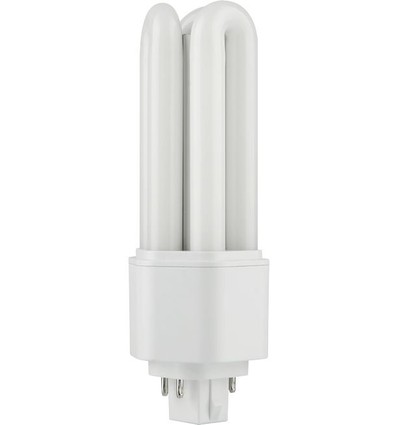 Ampoule LED GX24q-4 10W - 14cm, 1450lm, 4000K, verre opale, 4 broches