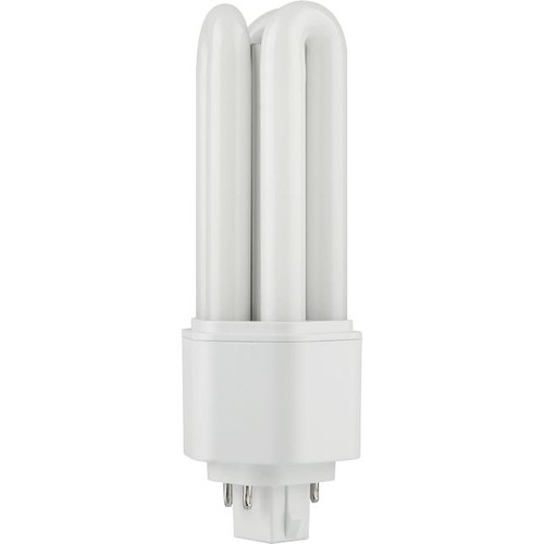 14cm / 10W GX24q LED lamp - 1450lm, 4-pins, opaal glas, 6500K