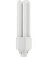 16,5cm / 13W GX24q-4 LED lamp - 1750lm, 4-pins, opaal glas, 3000K