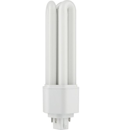 Ampoule LED GX24q-4 13W - 16,5cm, 1890lm, 4000K, verre opale