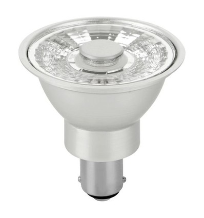 Ampoule LED AR56 8W Ba15d, 12V - 480lm, 30°, 2700K, dimmable, gris, AC/DC