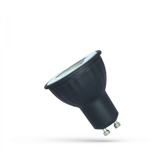 GU10 6W LED-spot - Zwart