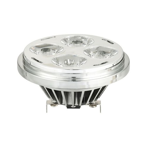 Ampoule LED AR111 G53 22W dimmable - 48V, 4°, 1640lm, 2700K, driver externe inclus