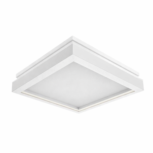 Designer LED-taklampe - 38W, 4000 lumen, 400x400mm, 4000K