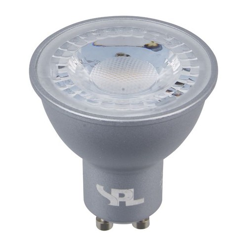 GU10 5W LED-lampa - 470lm, 40°, dimbar, silver, 3000K