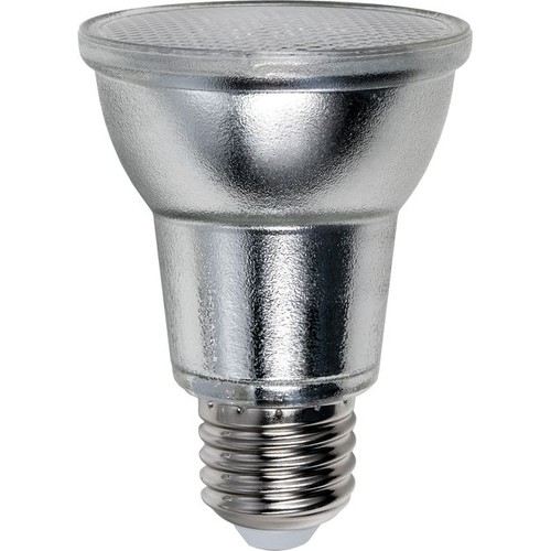E27 5W dimbar PAR20 LED-lampa - 380lm, 36°, IP65, glas, varmvit