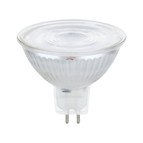 Ampoule LED GU5.3 3,4W 12V - 410lm, MR16, 36°, verre, blanc chaud