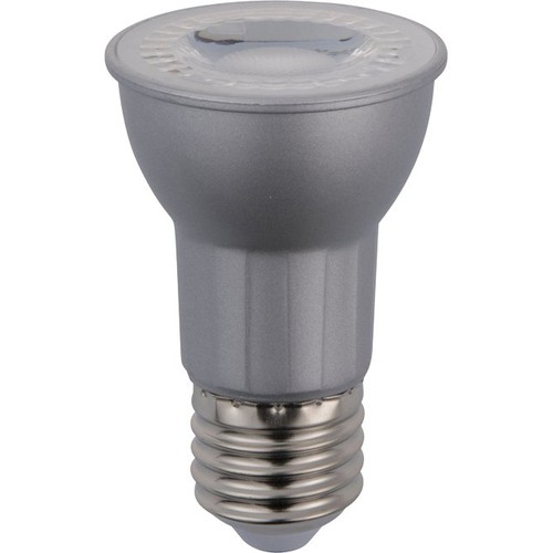 E27 5W dimbar PAR16 LED-lampa - 380lm, 2700K, 36°, silverfinish