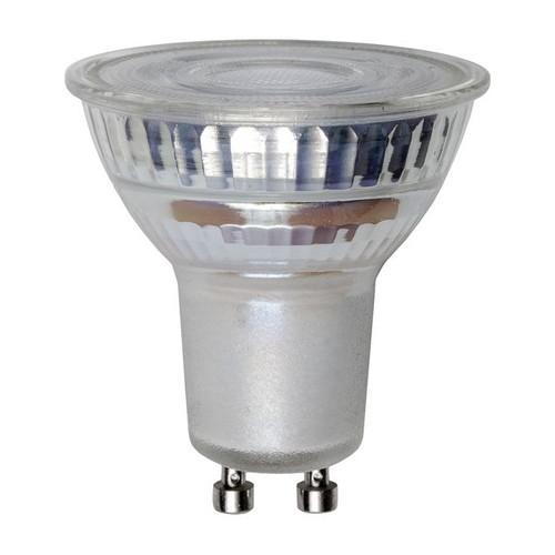 Ampoule LED GU10 5,2W dimmable - 470lm, 38°, 4000K, verre, MR16